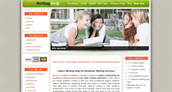 Desktop Screenshot of expertwritinghelp.com